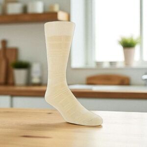 STACY ADAMS MENS LOGO PATTERN SOLID COLOR TONAL PLAID SILKY DRESS SOCK. GEM101